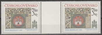 2289 / 2290 ZN + K + ZN vodorovně ** - 1977